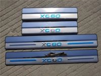 แต่งรถข้างสำหรับรถวอลโว่ Xc60 2008 Led สแตนเลสชายบันไดข้างแถบติดขอบประตูแถบติดขอบประตูอุปกรณ์เสริมรถยนต์