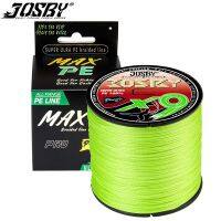 JOSBY Braided Fishing Line 9/8 Strands 300M 500M 100M Multifilament PE  Wire 10LB-100LB Strong Japan Cord For Carp Accessories Fishing Lines