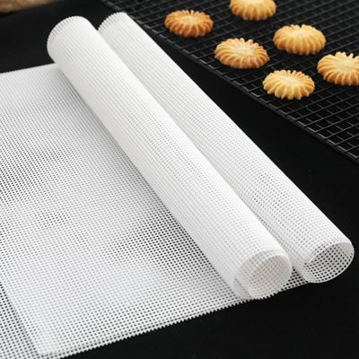 Silicone Dehydrator Sheets Non-stick Food Fruit Dehydrator Mats Reusable Baking Mat For Fruit Dryer Steamer Liners