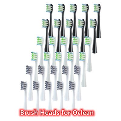 หัวแปรงสีฟันอะไหล่สำหรับ Oclean SE +/Air/One/Z1/F1 /X/x Pro Series โซนิคแปรงสีฟันสะอาดลึกไฟฟ้า10ชิ้น/20ชิ้น/30ชิ้น