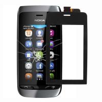 Touch Panel สำหรับ Nokia Asha 308 (สีดำ)