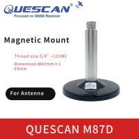 Quescan M87D GPS GNSS Antenna All-aluminum Magnetic Base Mounting 58-11 Thread For QT100151 Gnss Antenna Adapter RTK Antenna