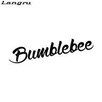 Langru Bumblebee ต้องการให้สติกเกอร์รถไวนิล Jdm เครื่องประดับตกแต่งบุคลิกภาพ Jdm