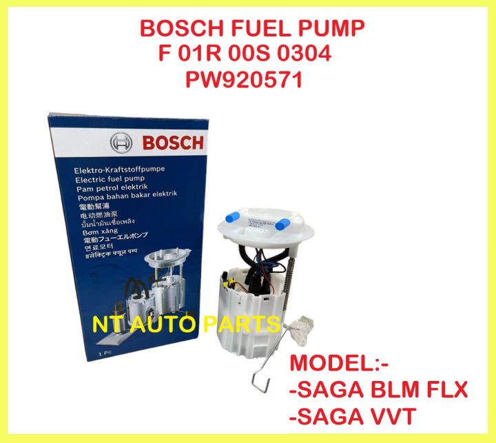 Genuine Bosch FUEL PUMP ASSY - PROTON SAGA FLX SAGA VVT 2016 ...
