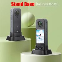 ฐาน X3กล้องพาโนรามาเดสก์ท็อปคงการติดตั้ง1/4สกรูสำหรับ Insta360หนึ่ง X3 VR 360อุปกรณ์เสริมกล้อง