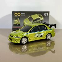 TOMY Alloy Diecast รถรุ่นยานพาหนะของเล่น Unlimited Edition 01ความเร็วและ Passion Mitsubishi EVO 7th รุ่นเด็กวันเกิด Gift888