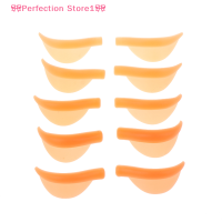 ?Perfection Store1? แผ่นดัดขนตาซิลิโคน5ชิ้น/แพ็คแท่งขนตารีไซเคิลที่ดัดขนตา