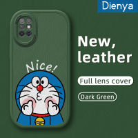 เคส Dienya สำหรับ Infinix Note 8 X692เคสดีไซน์ใหม่ลายโดราเอมอนน่ารักเคสมือถือกันกระแทกซิลิโคนนิ่มเคสใส่โทรศัพท์หนังป้องกันการตกพร้อมกับเคสป้องกันกล้องเลนส์คลุมทั้งหมด