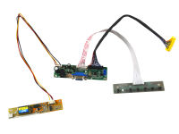 VGA LVDS LCD CONTROLLER BOARD Kit ทำงานสำหรับ HT190WG1-100 HT190WG1-600 1440x900 4 CCFL PANEL