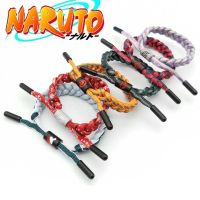 Anime Narutos SKonoha Bracelets Cute Cosplay Leaf Men Women Glass Metal Bead Weave Sport Bracelet Bangle Gifts