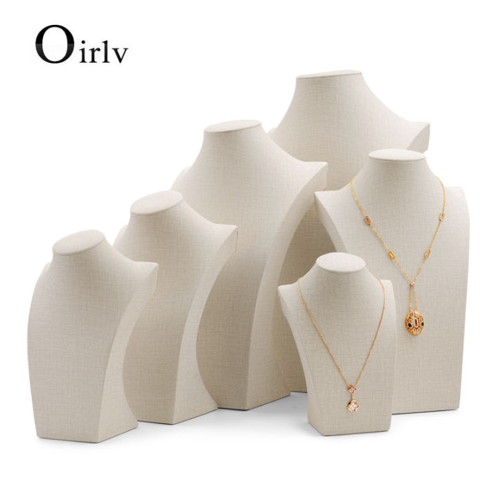 Small Linen Necklace Display Stand | A&B Store Fixtures-tuongthan.vn