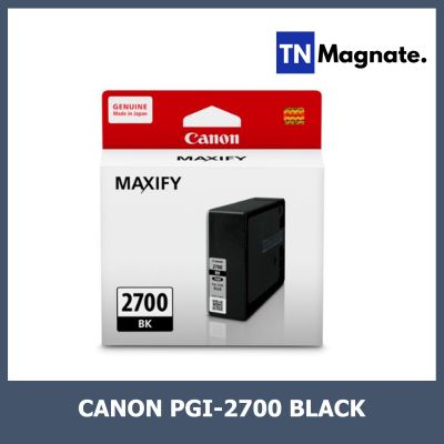 [หมึกพิมพ์อิงค์เจ็ท] Canon PGI 2700 PBK Black