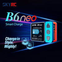 SKYRC B6neo LiPo แบตเตอรี่สมาร์ทสมดุลชาร์จ DC 200วัตต์ PD 80วัตต์อินพุตสำหรับ RC รุ่นรถยนต์เรือเรือเครื่องบิน