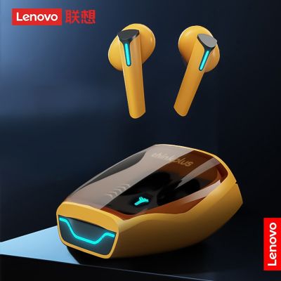 ZZOOI Lenovo XG02 Wireless Bluetooth Earphone Two Modes Gaming Music Headphone HIFI Sound Earbuds Noise Reduction Low Latency with Mic