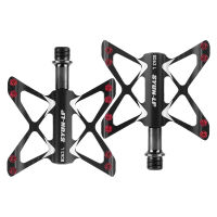 Ultralight MTB Road Bike Pedals 3 Bearings Aluminum Alloy Platform Bicycle Pedals