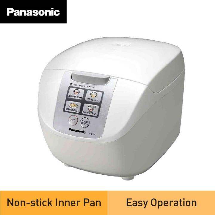 PANASONIC SRDF181 JAR RICE COOKER (1.8L) 6 MENU SRDF181WSK Lazada