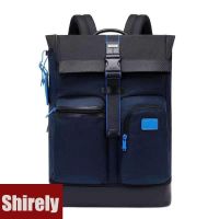 2023 For TM For TUMIˉ Business bag☬♝✱ [Shirely.my][Ready Stock]New Color Tumi2223388ballistic Nylon Wear-Resistant Waterproof Material With Leather Mens Casual Travel Backpack