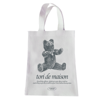 TORIAROMA |กระเป๋าถือ แบบผ้า รุ่น Le petit bag กระเป๋าผ้ามินิมอลล์สไตล์เกาหลี ผ้าหนาลายชัด ขนาด 17.5 x 24.5 ซ.ม