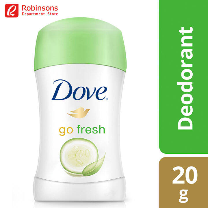 Dove Deodorant Stick Go Fresh Cucumber And Green Tea 20G Lazada PH