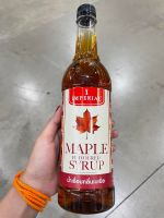 น้ำเชื่อมกลิ่นเมเปิ้ล ตราอิมพีเรียล น้ำเชื่อม เมเบิ้ลไซรัป Imperial Maple Favoured Syrup 730มล./1ขวด/เบเกอรี่/วัตถุดิบเบเกอรี่Maple Syrup Imperial Brand Maple Syrup Imperial Maple Favored Syrup 730 ml./1 bottle/bakery/bakery ingredient