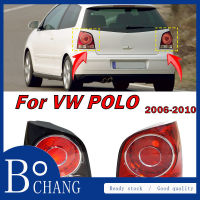 โคมไฟไฟท้ายหลัง2009 2010สำหรับโวล์คสวาเก้น VW โปโล2006 2007 2008อุปกรณ์ตกแต่งรถยนต์ไฟเตือนกันชน