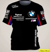 (in stock) HOT BMW Motorrad Mens T Shirt 3D All Over Print for Summer Size S-5XL (free nick name and logo)