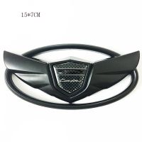 Car Styling Accessories Chrome Emblem Badge Surface Sticker For Hyundai Genesis Coupe Modified Front And Rear Logos