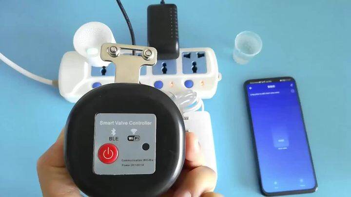 Promo Tuya Pengatur Gas Pintar Smart Wifi Control Water Valve Gas Controller Diskon 23% Di