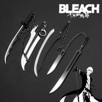 Bleach Chain Kurosaki Ichigo Hitsugaya Toushirou Keychain Keyring Anime Keychains Accessories Llaveros