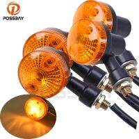 【CW】♙☄✤  4PCS Motorcycle Turn Lights Indicator Lamp Flashers for カフェレーサー