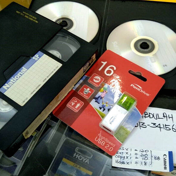 Digitalise VHS Video Tape Convert Transfer Copy onto DVD Disc Transfer