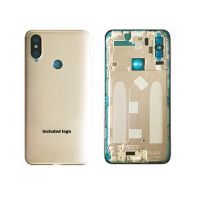 ฝาหลังสำหรับ Xiaomi MI A2ฝาหลังเคสหลังสำหรับ Xiaomi 6X ฝาหลัง + ปุ่มเปิดปิดระดับเสียงเลนส์ Cameca