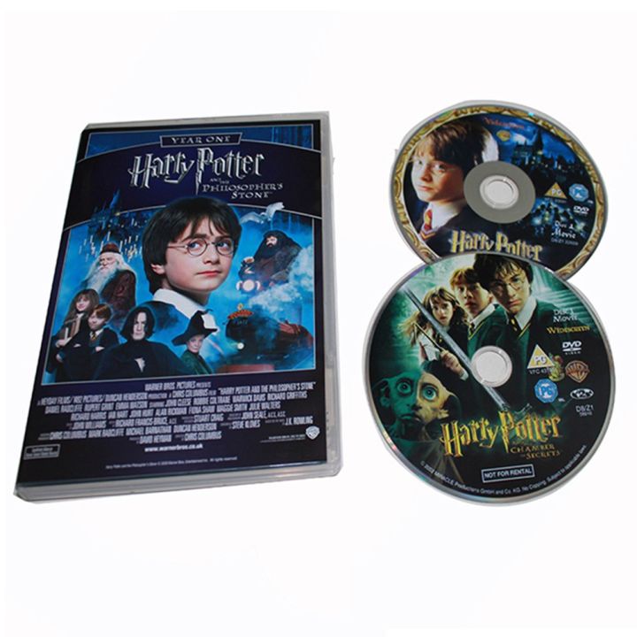 harry-potter-1-8-ชุดอุปกรณ์แผ่น-dvd-disk-english-pronunciation-สําหรับเชื่อมต่อ