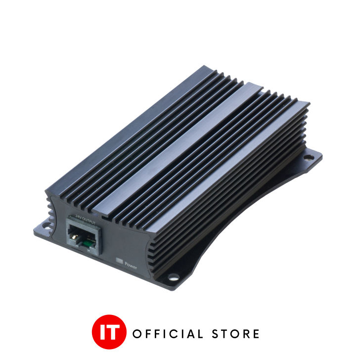 MikroTik 48V to Passive PoE 24V Gigabit PoE converter - 802.3af support,  802.3at PoE+ support - 10/100/1000Mbps - RBGPOE-CON-HP