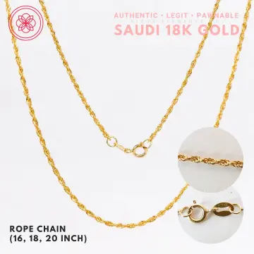 Shop Gold Rope Necklace For Men with great discounts and prices online -  Jan 2024