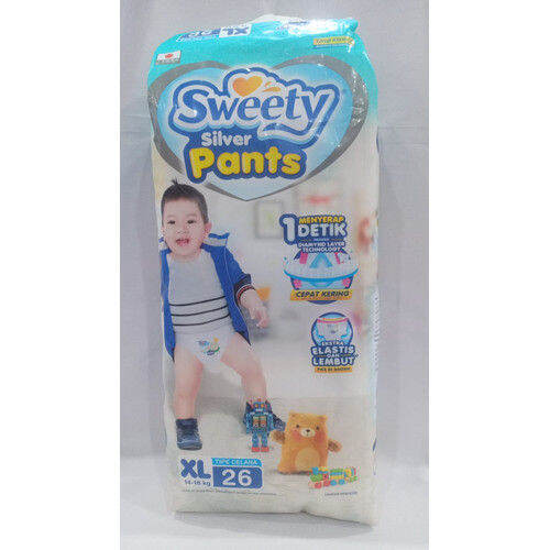 Sweety Silver Pants XL26 Lazada Indonesia