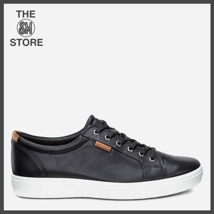 ecco mens soft 7 sneaker black