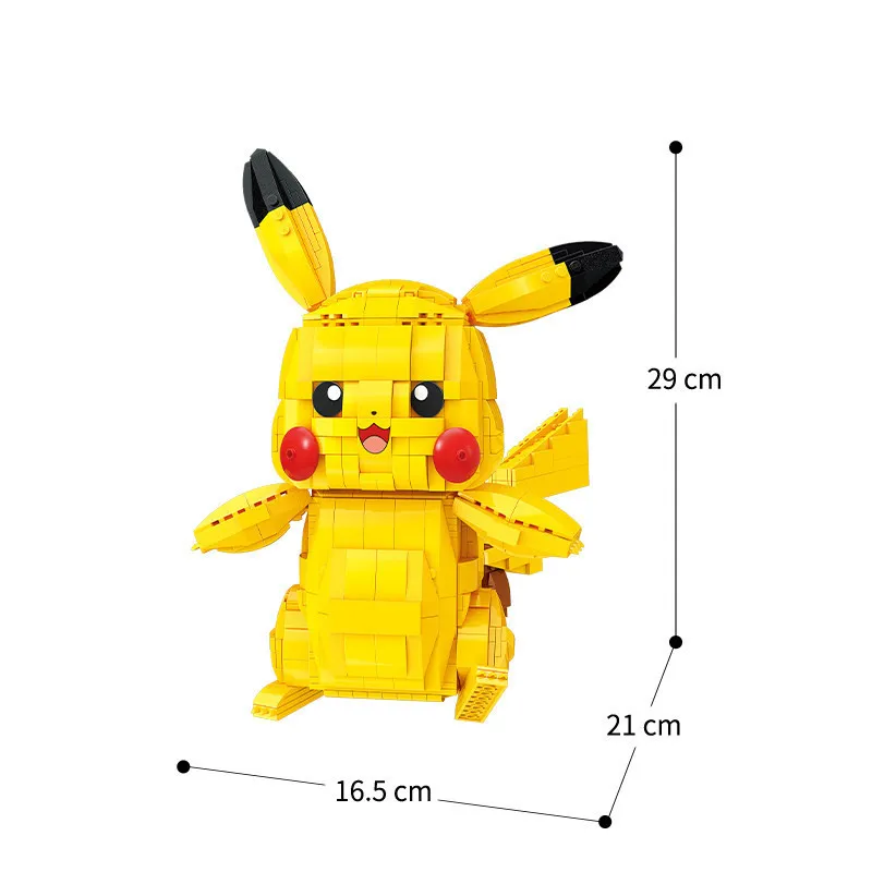 2022 Novo Pokemon Centro Pikachu Crianças Brinquedos Educativos