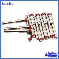 BUCHE 12Pcs 1/8นิ้วค่ะ ตัดแมนเดรลสกรูล้อ โลหะสำหรับตกแต่ง 2มม. (5/64นิ้ว) ด้ามที่ยึด1/8นิ้ว ล็อคการตัด สำหรับเครื่องมือโรตารี่ dremel ชิ้นเล็กๆ