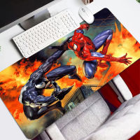 Spider Man Beautiful Gaming Mousepads Landscape Pattern Mousepad Desk Pad Non-slip XXL Anime HD Print Computer Gamer Cool Locking Edge Customizable Mouse Mats