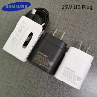 Samsung Galaxy Z Flip Fold 4 3 2 S23 S22 S21 S20 Note 20 Ultra 10 Plus A72 A73 Super Fast Charger 25W US PD Quick Power Adapter Car Chargers