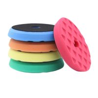 2 Pcs 150mm Car Sponge Polishing Pad Buffing Waxing Clean 6 Inch Polisher Removes Scratches Automotive Repair Polish Buffer Foam