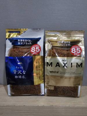 [พร้อมส่ง] AGF Maxim Gold Freeze Dried Coffee 170g 85 Cups  กาแฟ MAXIM สีทอง 170 กรัม (85ถ้วย)