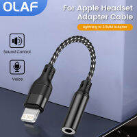 Olaf For iOS To 3 5 MM Jack Headphone Adapter Lightning To 3.5mm Aux Audio Cable For IPhone 14 Plus 13 Pro Max 12 Mini 11 Xs Xr Cables