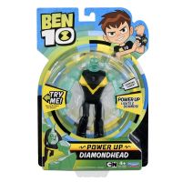 Ben 10 Power Up Diamondhead Deluxe Action Figure Kack 30ex หุ่น เบ็นเท็น ของแท้