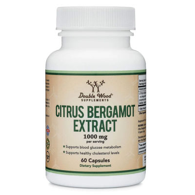 Citrus Bergamot Extract 1000 mg. - Double Wood (60 Capsules) สารสกัดจากซิตรัสเบอร์กามอท