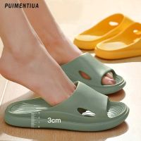 Platform Slippers Shoes Beach Eva Soft Sole Flip Flops Womens Sandals Leisure Indoor Anti-slip Slides