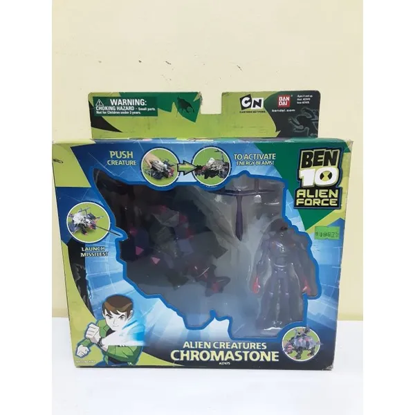 ben 10 alien force chromastone toy