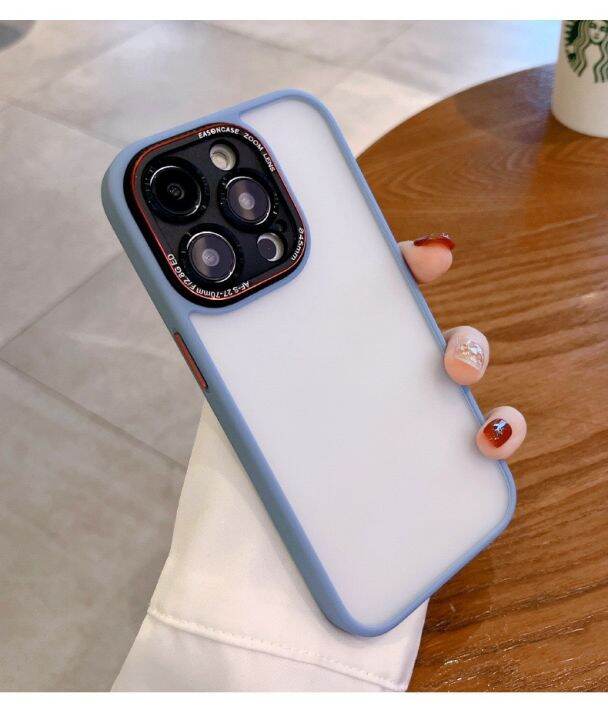 กรณีโทรศัพท์-frosted-sense-สำหรับ-iphone14promax-เคสโทรศัพท์กรอบโลหะสำหรับ-iphone13pro-พรีเมี่ยมความรู้สึกสีทึบกรณีโทรศัพท์สำหรับ-iphone12-เคสโทรศัพท์สไตล์ธุรกิจที่เรียบง่ายสำหรับ-iphone14-เคสโทรศัพท์