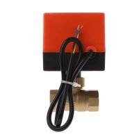 【hot】☫  DN15/DN20/DN25 Electric Motorized DN20 220V 2 Way 3-Wire with Actuator Gas